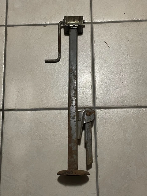 Cric Sollevamento Gomme Cric A Pantografo 2 Tonnellate Per Fiat 500X - Con Base In Acciaio E Asta Girevole Accessorio Officina E Emergenza - 8