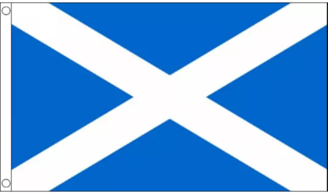 Escocia St Andrews (Azul Claro) Nacional Bandera Ataúd Drape Con Speedy Despacho