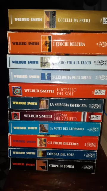 LIBRI  Lotto Stock n 22  libri  Stock di Wilbur Smith /R