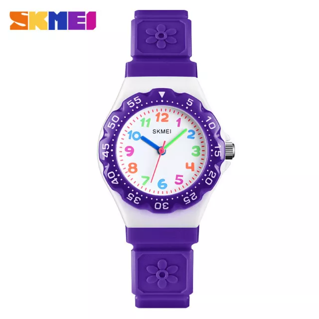 Sports Watch SKMEI Children Boys Girls 50m Waterproof Quartz Analogue Wristwatch