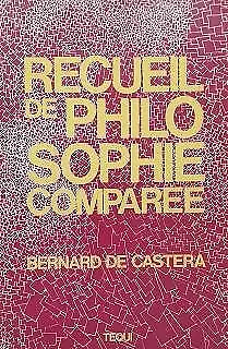 Recueil de Philosophie Comparé