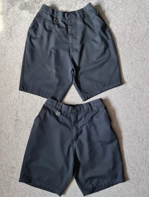 Boys Navy Blue School Shorts Size XXL - Age 13-14 Years - Plus Size