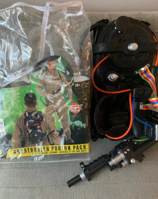Ghostbusters Proton Pack Deluxe Spirit Halloween Replica New Without Box.