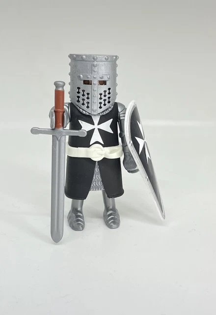PLAYMOBIL TEMPLIER PERSONNALISÉ Croisé chevalier Templier Chevalier... EUR 17,95 - FR