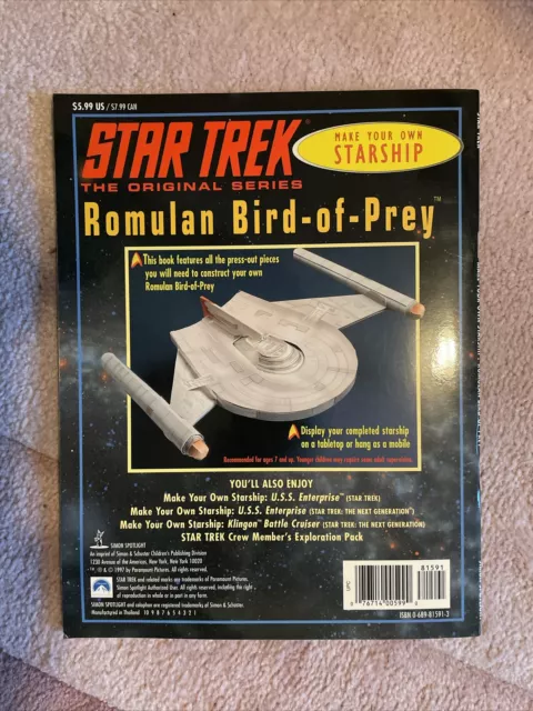 'Star Trek': Make Your Own Starship - The Klingon & Romulan Starships 2 Kits 2