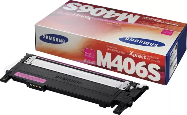 Original Toner Samsung CLT-M406S, SU252A, magenta