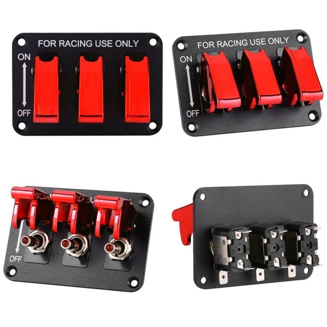 Linkstyle 5 Gang Pannello Interruttore 12V, Impermeabile 20A