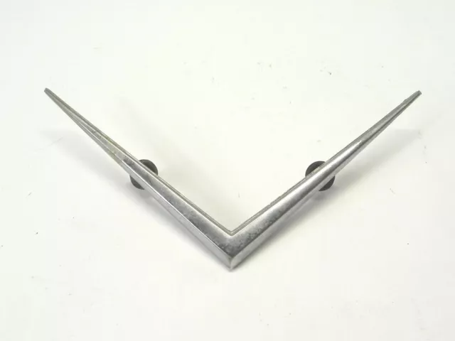 Vintage 1969-1970 Cadillac Deville "V" Hood Emblem Badge Ornament Gm #1492139