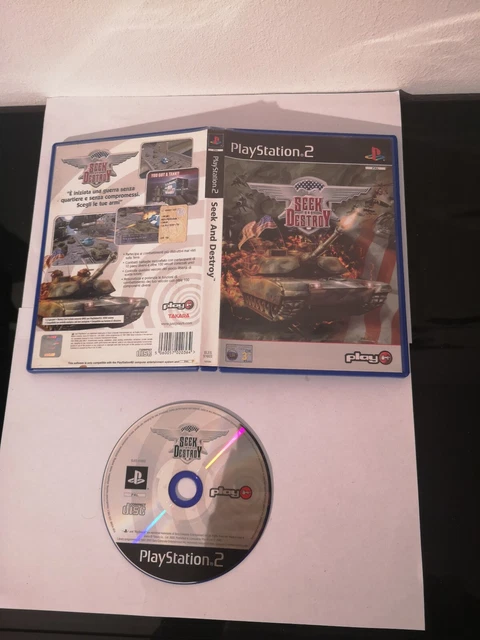 Seek & Destroy Gioco Ps2 Playstation 2 Pal Ita 🇮🇹  No Libretto
