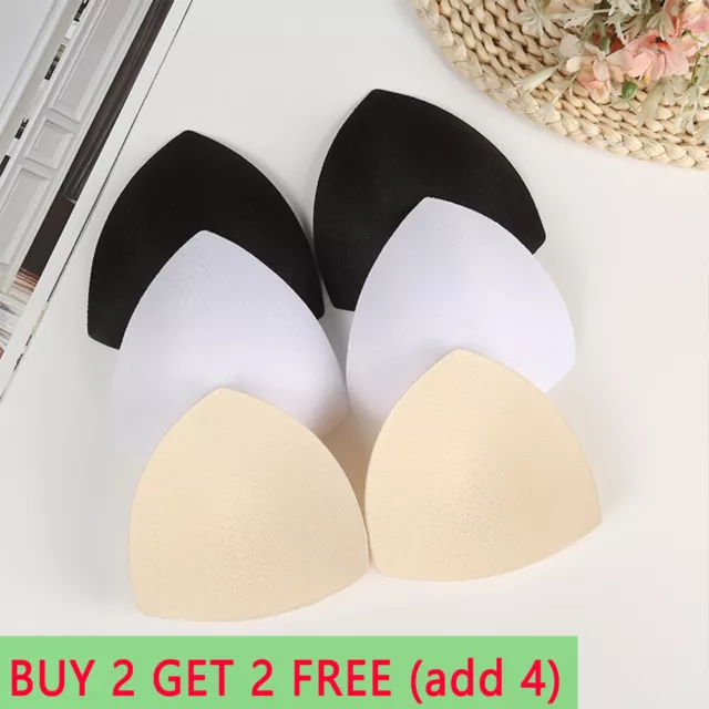 Womens Removable Bra Cup Inserts Replacement Liner Pads