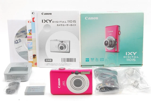 [NEAR MINT] Canon IXY DIGITAL 110 IS PowerShot SD1200 IS IXUS 95 IS 10.0MP Pink