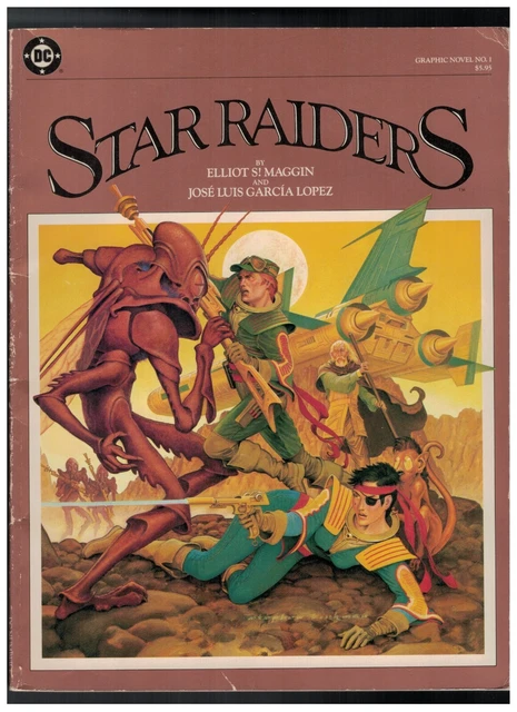 STAR RAIDERS - DC GRAPHIC NOVEL #1 (1983) - 1ST edition - Prelude to Atari Force