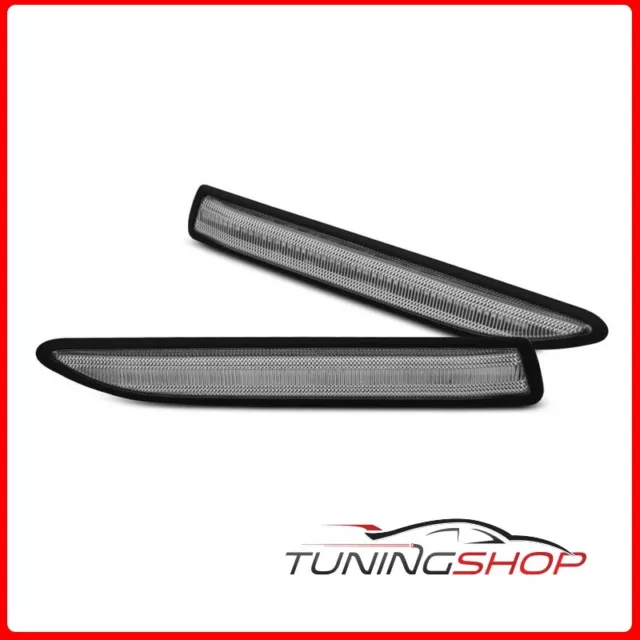 KBFO09 COPPIA FRECCE LATERALI CLEAR LED SEQ fits FORD MONDEO MK IV 07-14 TuningS
