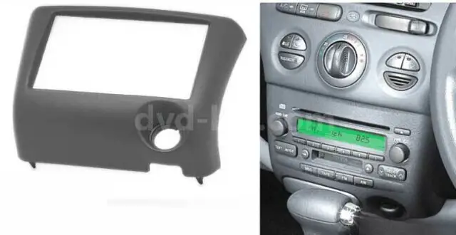 Car Radio Fascia Stereo Frame for Toyota Echo Vitz Yaris Dash Trim Bezel Kit