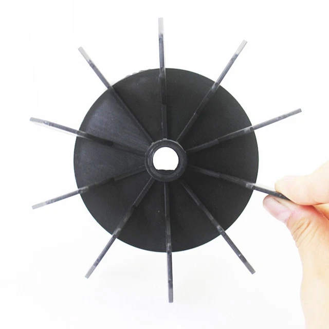Compressore d'aria in plastica ventilatore direttamente sulla linea motore ventola lama di ricambio