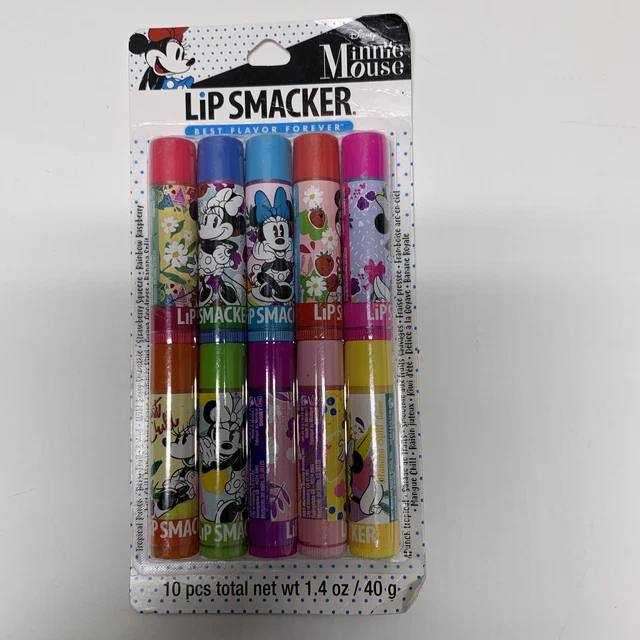 Disney Minnie Mouse Lip Balm 10 Piece Flavored