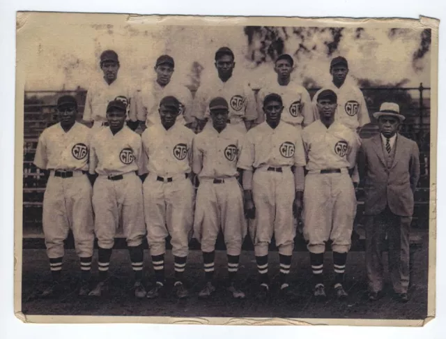 Impossibly Rare 1930s Twin Cities Colored NEGRO LEAGUE PHOTOGRAPH **MUST SEE**