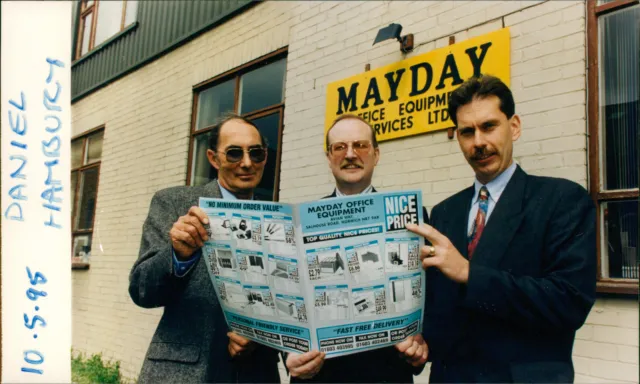 Mayday directors Bernard Bunn, Terry Spooner an... - Vintage Photograph 4307308