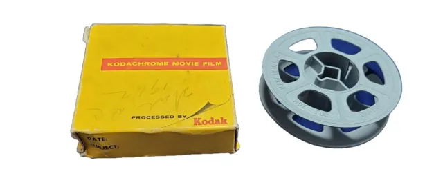 Vtg 8mm Kodak Kodachrome Home Movie Film Reel Only No Film w Original Box