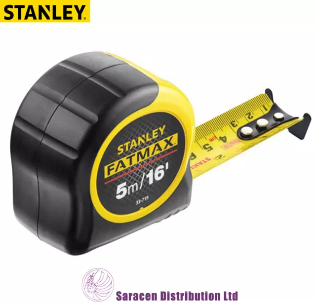 Stanley® Fatmax™ Blade Armor Tape Measure 5M/16' Metric/Imperial - 0-33-719