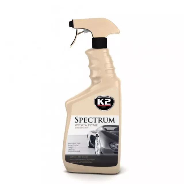 Cera Liquida para Coches / Sintética / Rápida / Premium / K2 Spectrum / 700ml
