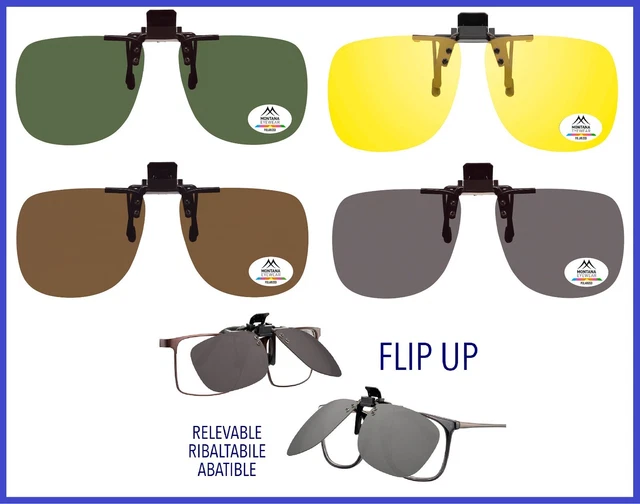 Clip polarizzate per sales occhiali da vista