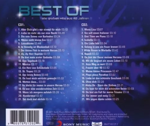 Die Flippers Best Of (CD) 2