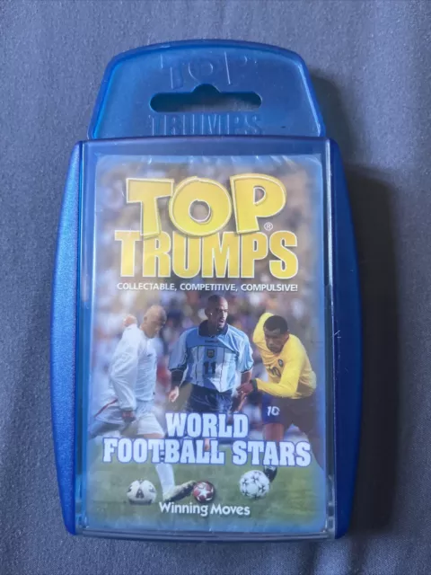 Top Trumps World Football Stars 2003 Footballers Card Game Set