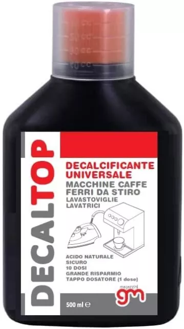 Magazzini GM - DECALTOP - Decalcificante Macchina da Caffè, 500ml