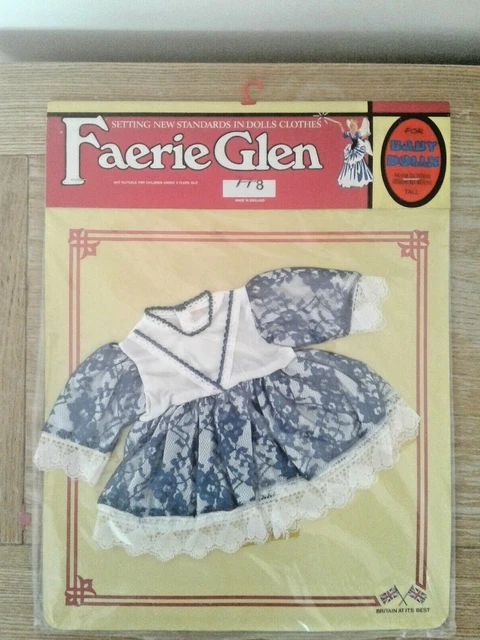 FAERIE GLEN VINTAGE Dolls Outfit For Baby Doll 14