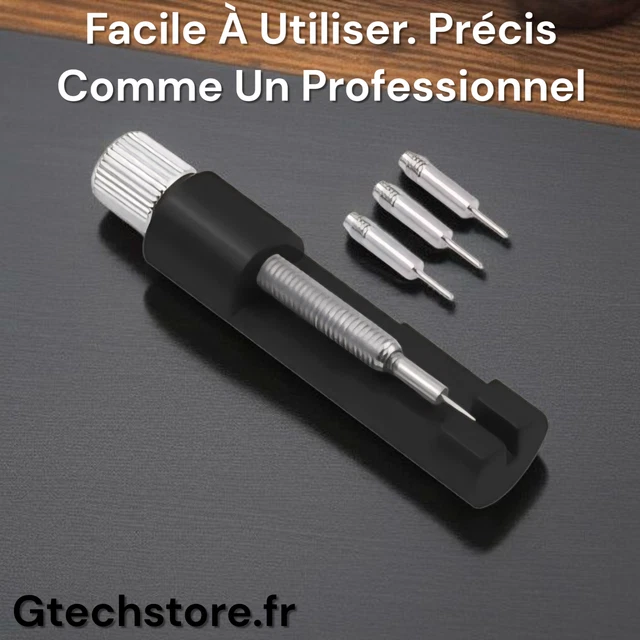 Kit D'outils Pour Réglage Et Réparation De Bracelets De Montre Métal - Neuf Avec étiquettes