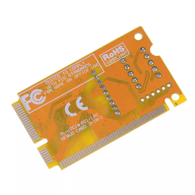 Mini 3 in1 PCI PCI-E LPC PC Laptop, Motherboard Tester Diagnostic Post Test Card 3