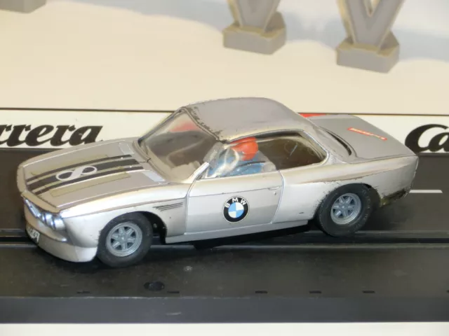 Carrera UNI Universal 132 Auto BMW 40422 3,0 CSL silber