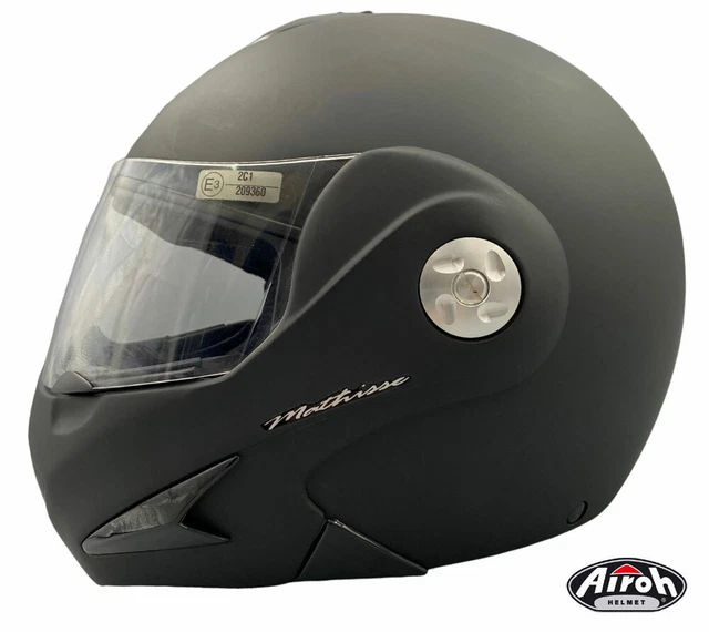 Casque moto Airoh Mathisse : homologué jet/intégral avec une mentonnière 180