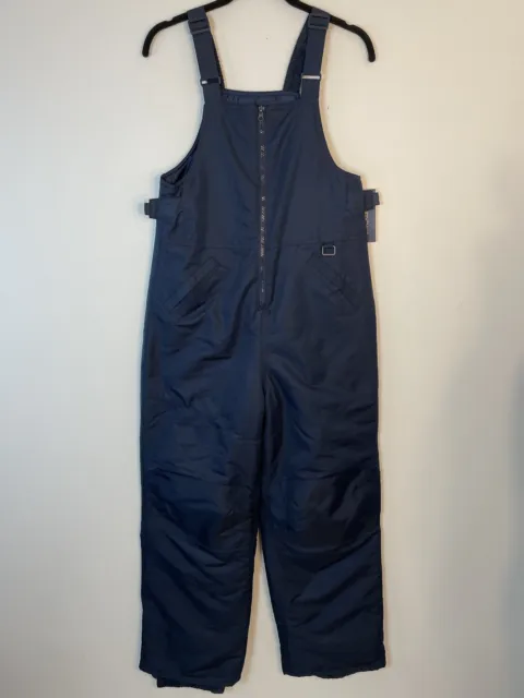 Youth Cherokee XL Navy Blue Snow Bib Ski Overalls Pants Adjustable New Tags