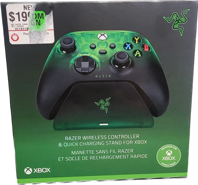 Xbox One Razer Console RAZER XBOX ONE X/S Wireless Controller w/Rapid Charger *New/Factory ...