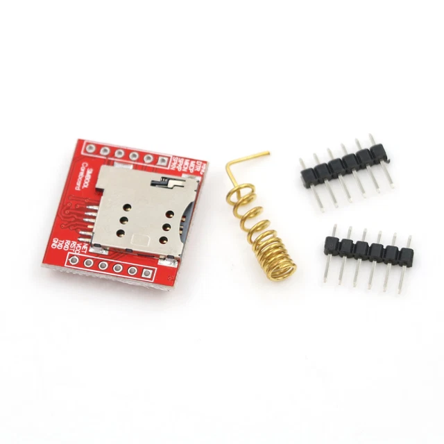 SMALLEST SIM800L GPRS GSM Module MicroSIM Card Core BOard Quad-band TTL ...