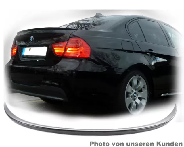 Spoiler convient pour BMW E90, spoiler arrière lèvre arrière ailes arrière rabat *en ABS* 3