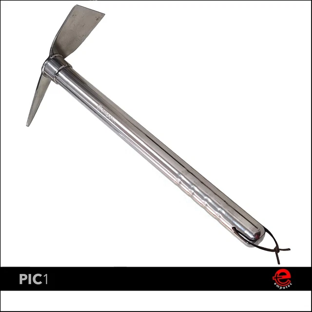 Piolet EMPOTEC Détecteur de Métaux Cherchez Or Acier Hobby Camping Plage