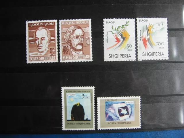 AM2, CEPT-Europa, Sätze, ALBANIEN, 1993+1994+1995, Postfrisch/MNH/**