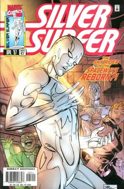 SILVER SURFER (Vol. 3) #127 F, Direct, Marvel Comics 1997 Stock Image
