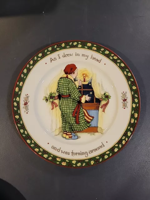 A Christmas Story Portmeirion Studio Susan Winget Porcelain Salad Plate, 8"