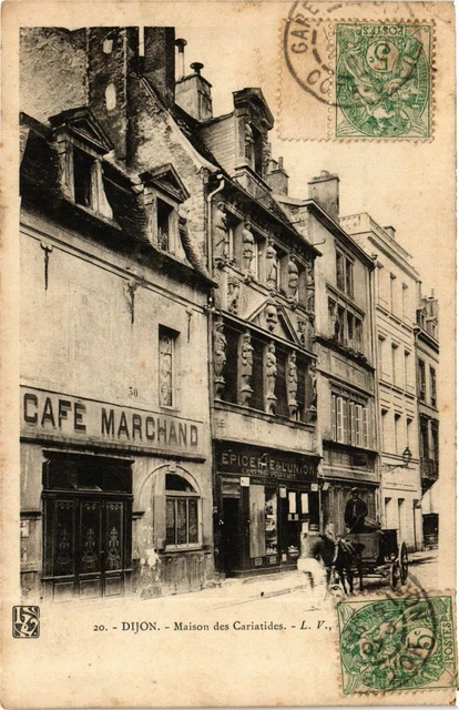CPA Cote d'Or DIJON Maison des Cariatides (984252)