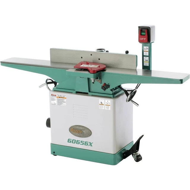 Grizzly G0656X 8" x 72" Jointer with Spiral Cutterhead