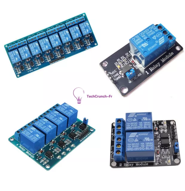 5V 1/2/4/8 Channel Relay Board Module Optocoupler LED for Arduino PiC ARM NEW