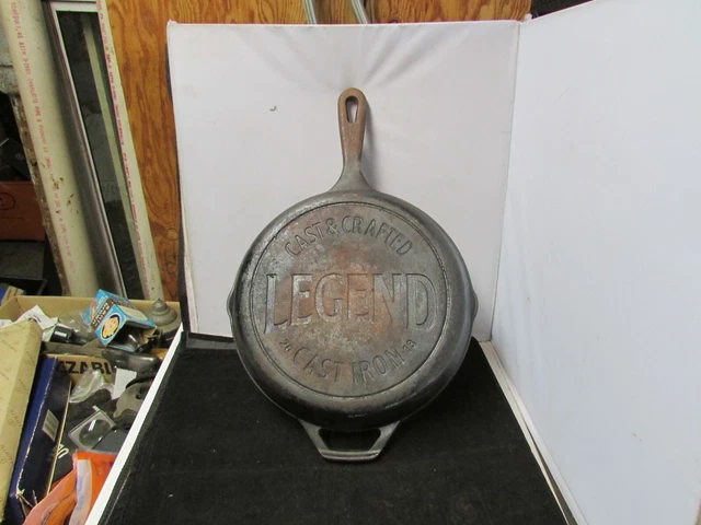 Vintage Maine Farm House Find Legend Cast Iron Pan