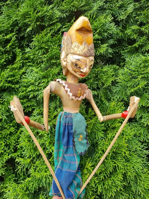 Wayang Golek / Gambyong Stabpuppe Puppe Marionette Holzpupppe Asien / Indonesien