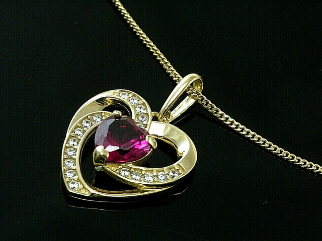 Adramata Halskette Damen Set 2-teilig - 16K Gold Vergoldet Mit Anhängern Stapelbare Ketten