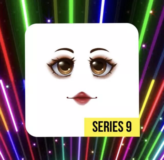 Roblox Celebrity Series 9 Mon Cheri Face *Code Only Messaged* Virtual Item