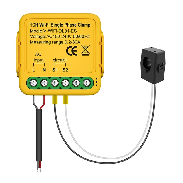 Securely Monitor Energy Consumption with Tuya Smart 2 Channel WiFi Switch